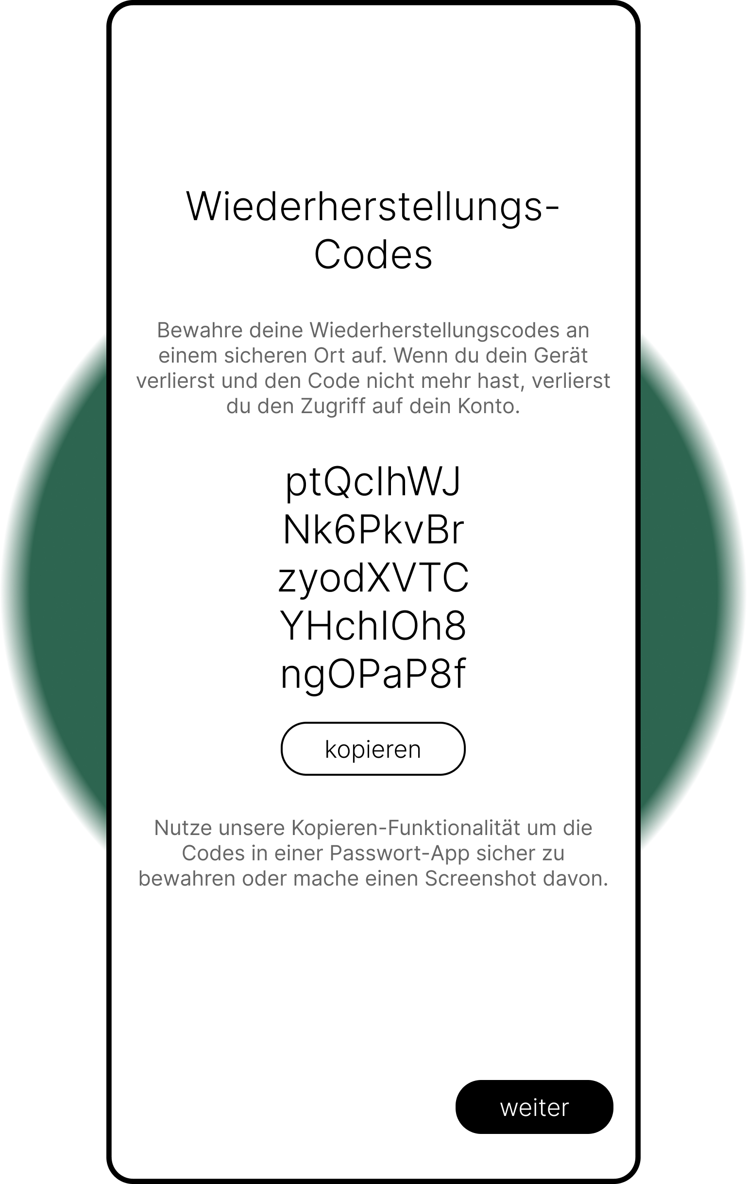 Illustration zur Datensicherheit: Daten bleiben lokal auf dem Gerät